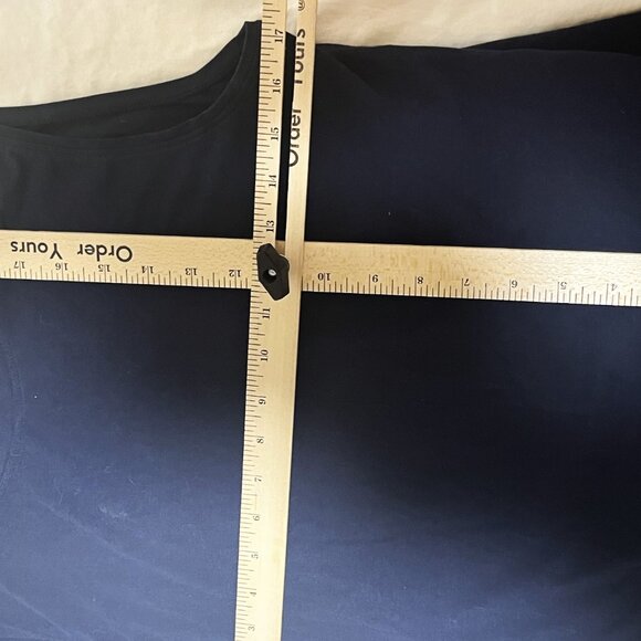 LULULEMON BLACK TANK TOP Muscle Yoga Sleeveless Tee Shirt with Bag - Picture 11 of 14